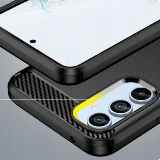 Odolné pouzdro CARBON pro Samsung Galaxy S25 FE – černé