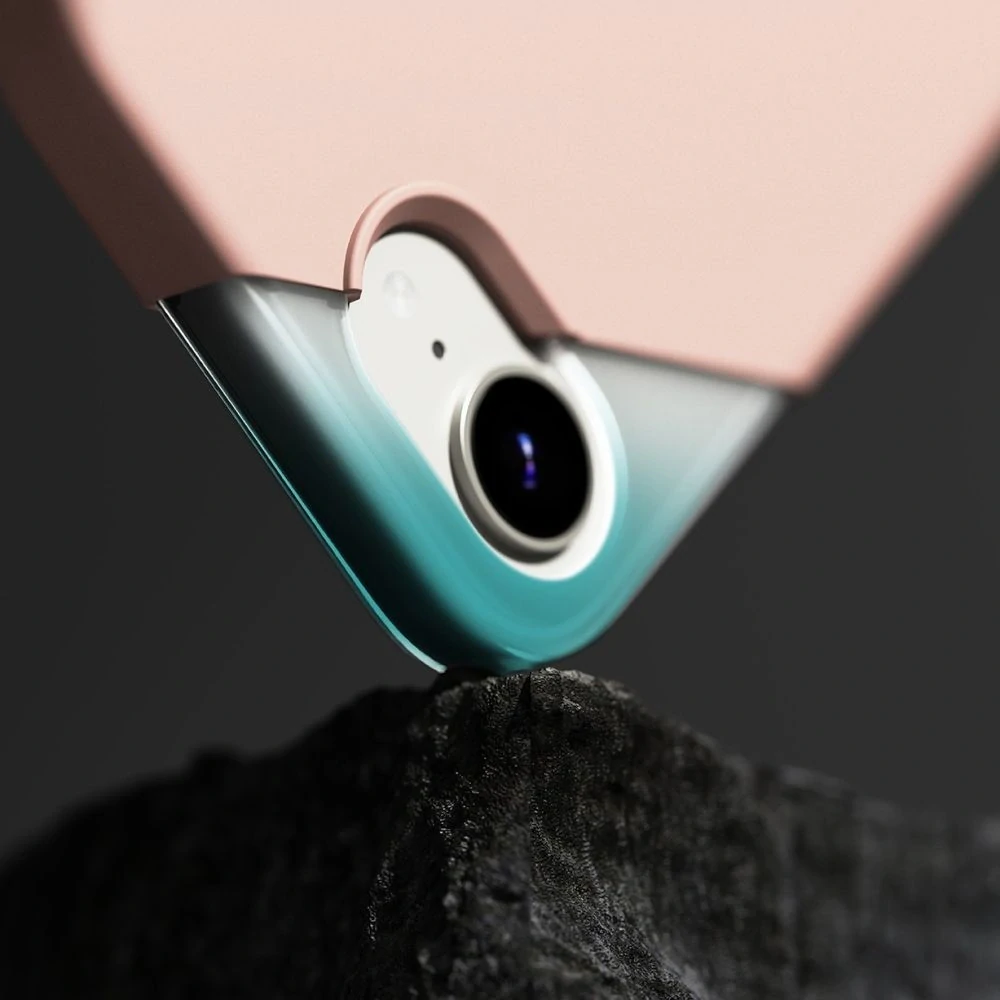 Kryt na mobil iPhone 16e Ringke Silicone MagSafe růžový