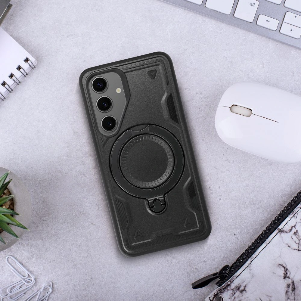 Odolný kryt na mobil Samsung Galaxy A57 5G - Frost Armor, černý