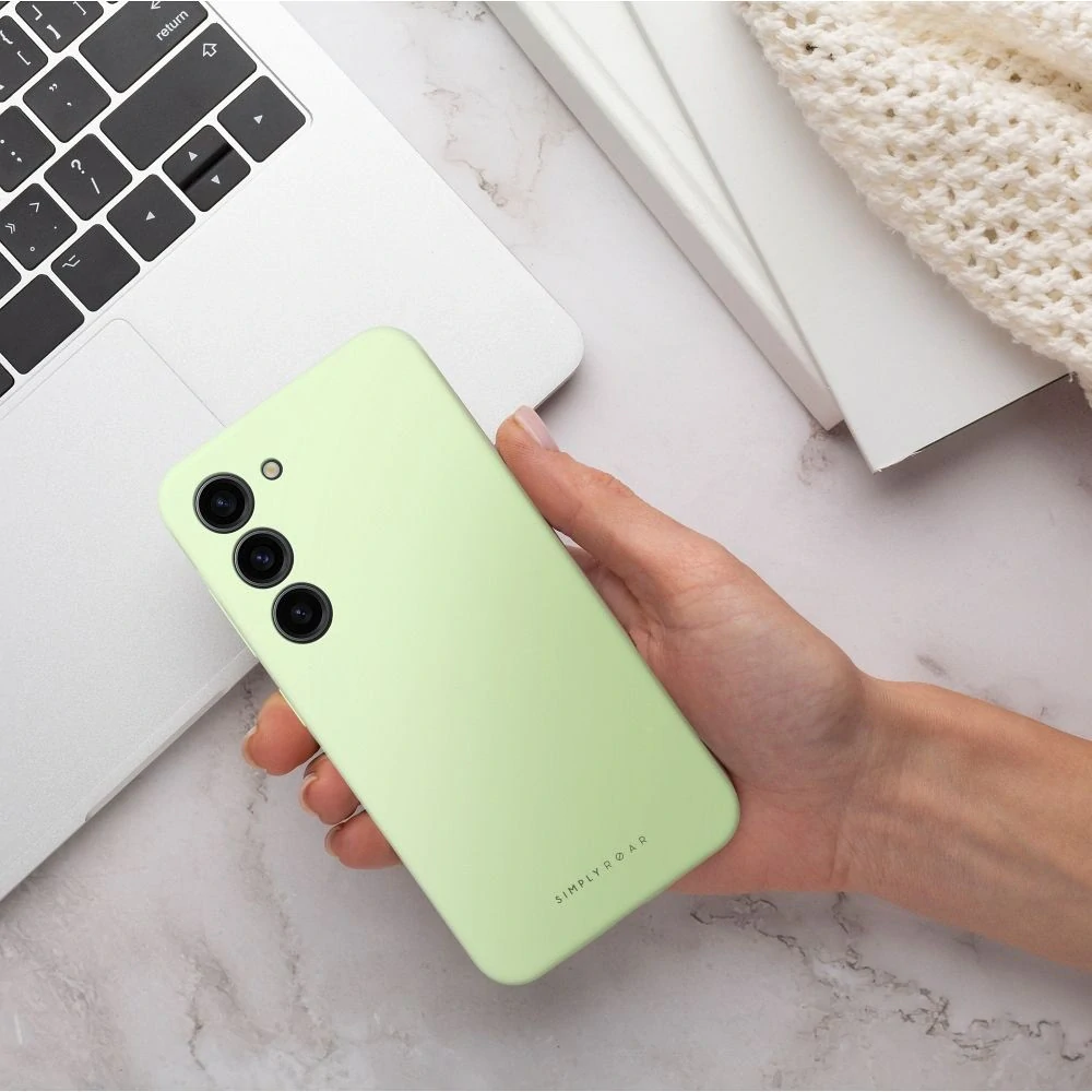 Kryt na mobil Xiaomi Redmi 15 - Cloud Skin světle zelený