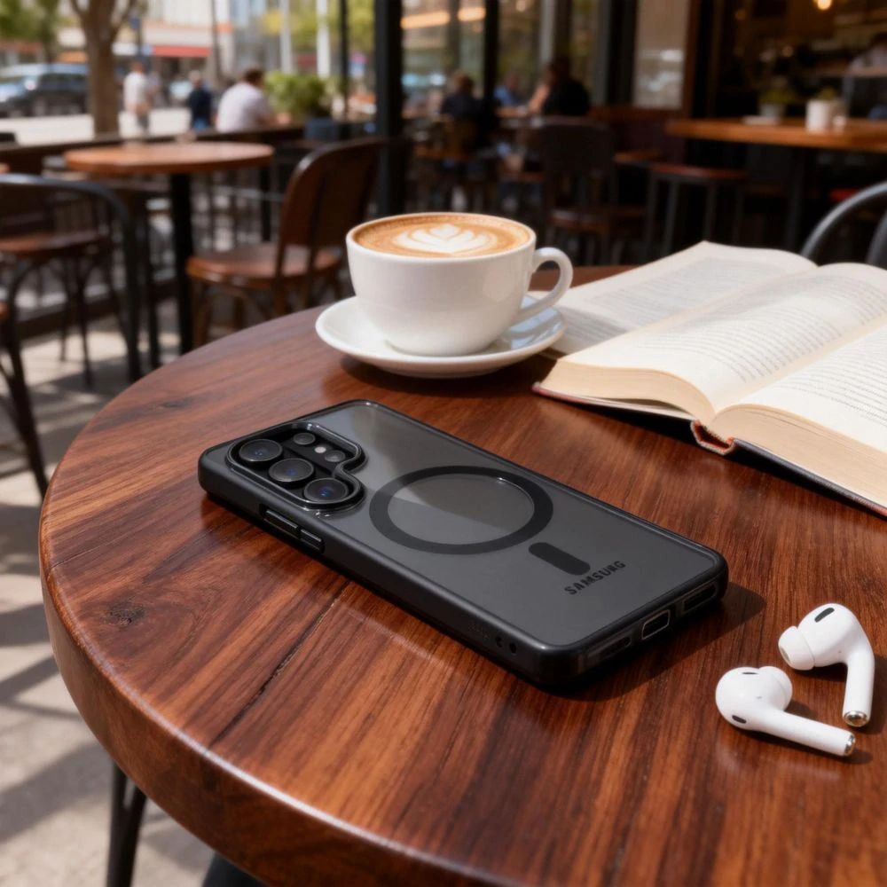 Kryt na mobil Galaxy S26 Ultra Tech-Protect Magmat černý