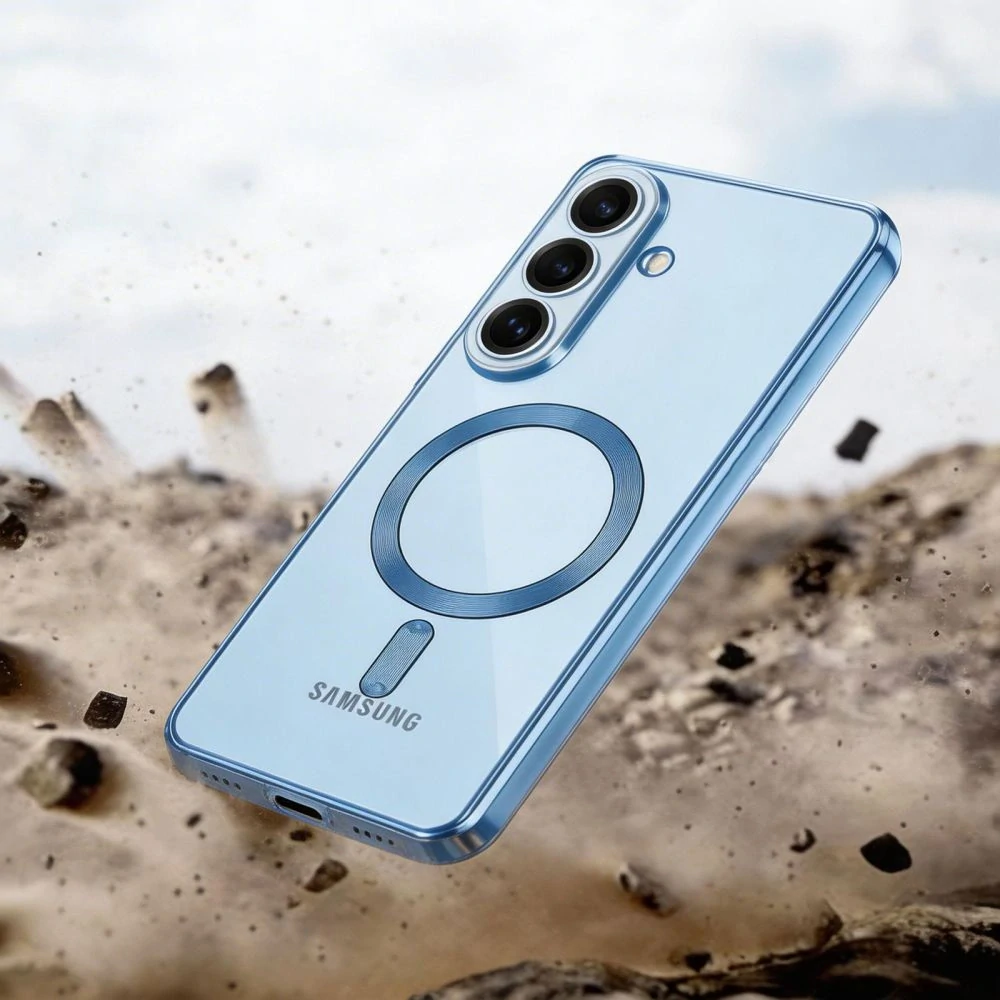 Kryt na mobil Galaxy S26 Tech-Protect MagFlex čirý modrý