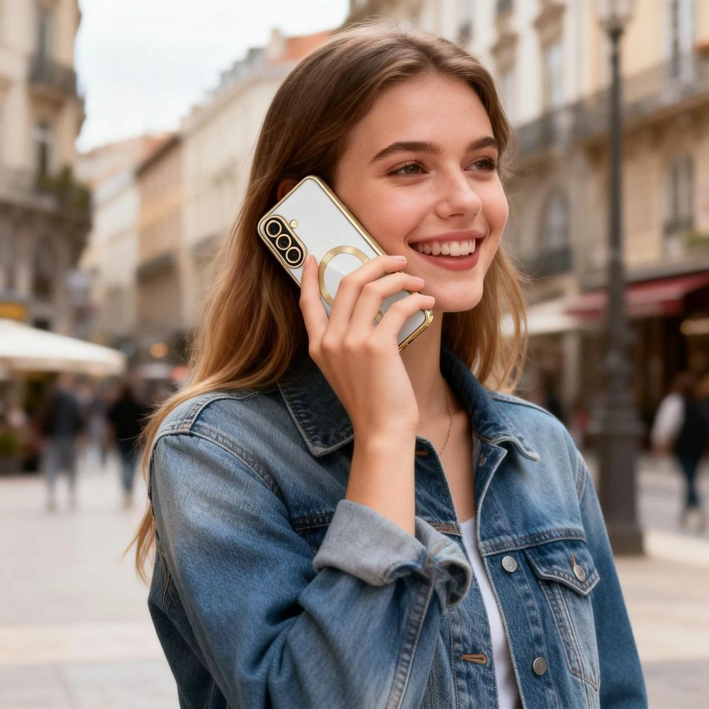 Kryt na mobil Galaxy A37 Tech-Protect MagFlex zlatý