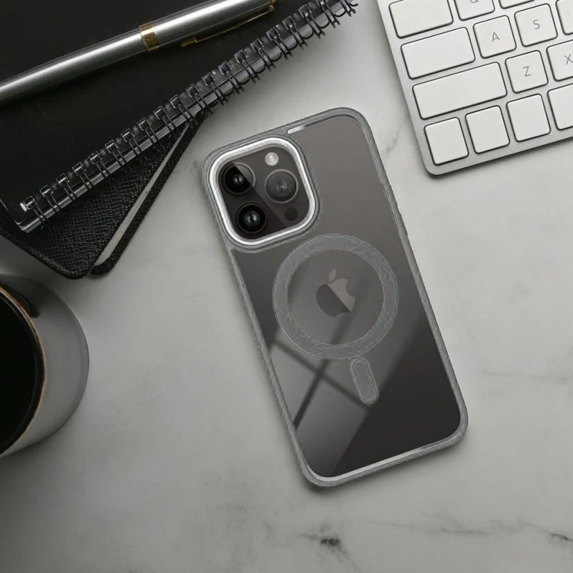 Kryt na mobil iPhone 16e/17e MagSafe hnědý