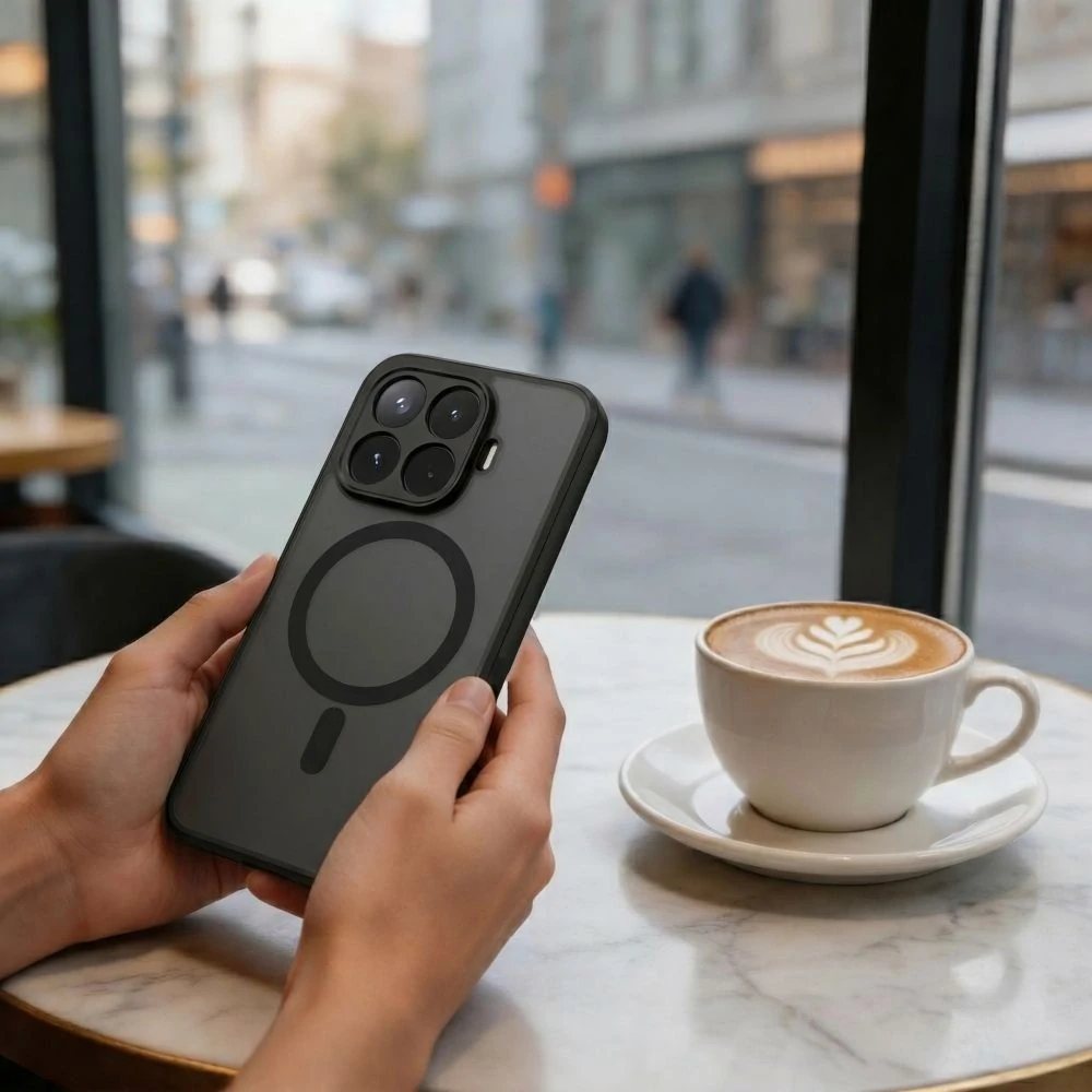 Kryt na mobil Xiaomi 17T Pro Tech-Protect MagMat MagSafe černý