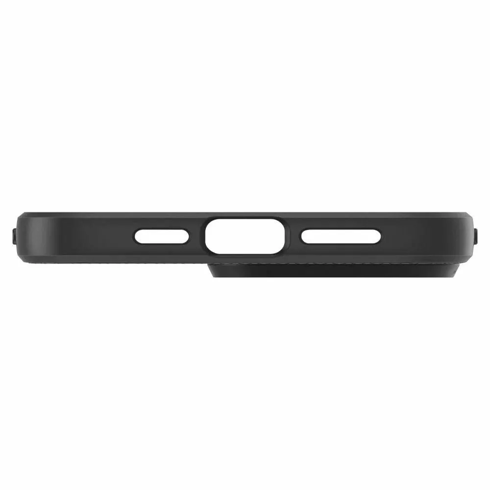 Silikonové pouzdro SPIGEN Liquid Air na mobil Apple iPhone 14 Pro Černé