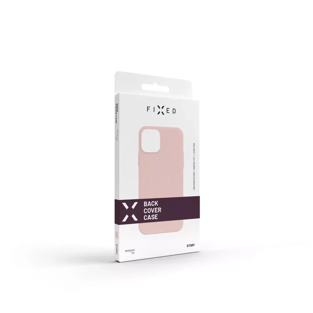 Silikonové pouzdro FIXED Story - Xiaomi Redmi 12C Modré - pogumované