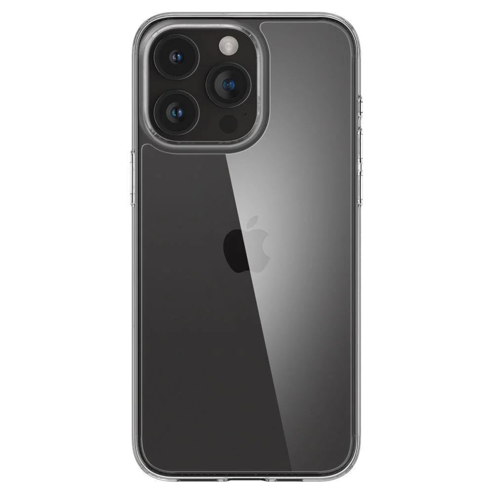 Silikonové pouzdro SPIGEN Airskin Hybrid na mobil Apple iPhone 15 Pro - Clear Transparent