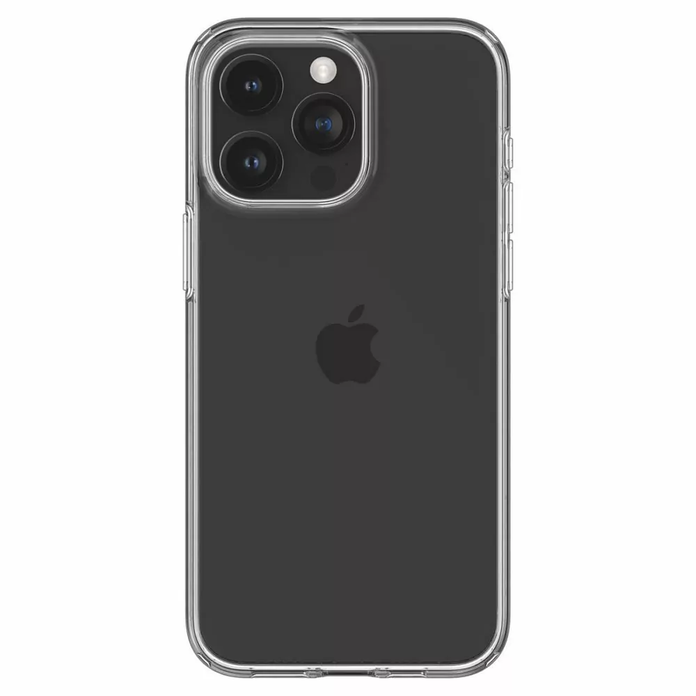 Silikonové pouzdro SPIGEN Liquid Crystal na mobil Apple iPhone 15 Pro
