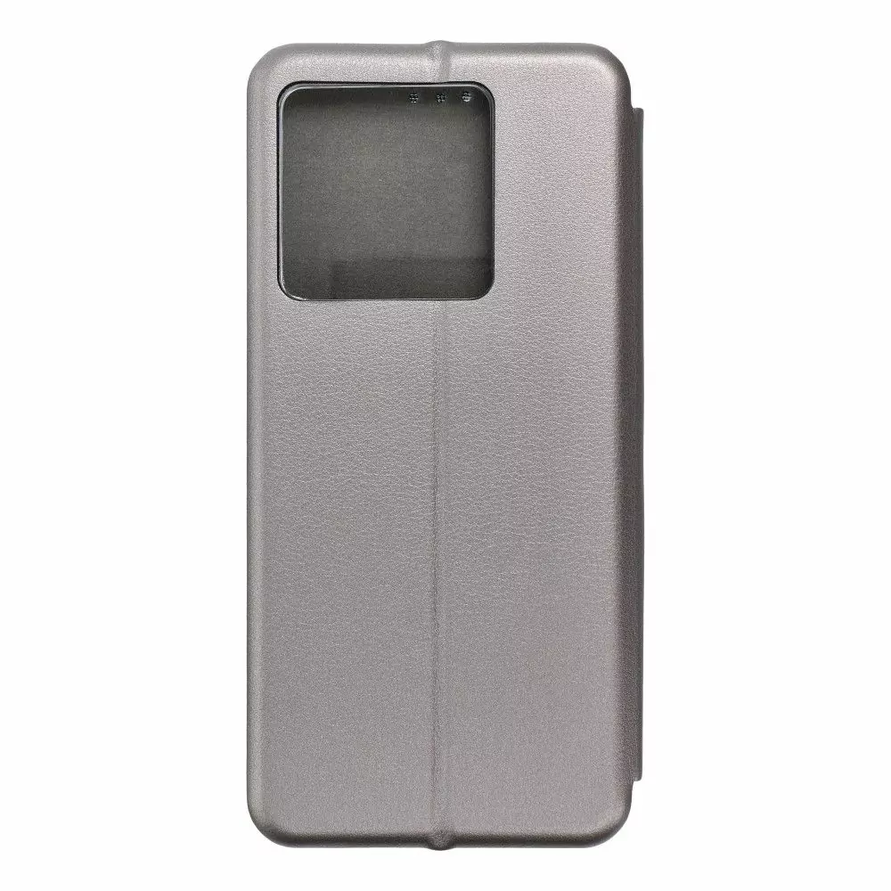 Otevírací flipové pouzdro Coolcase Elegance na mobil Xiaomi 13T / 13T Pro šedé