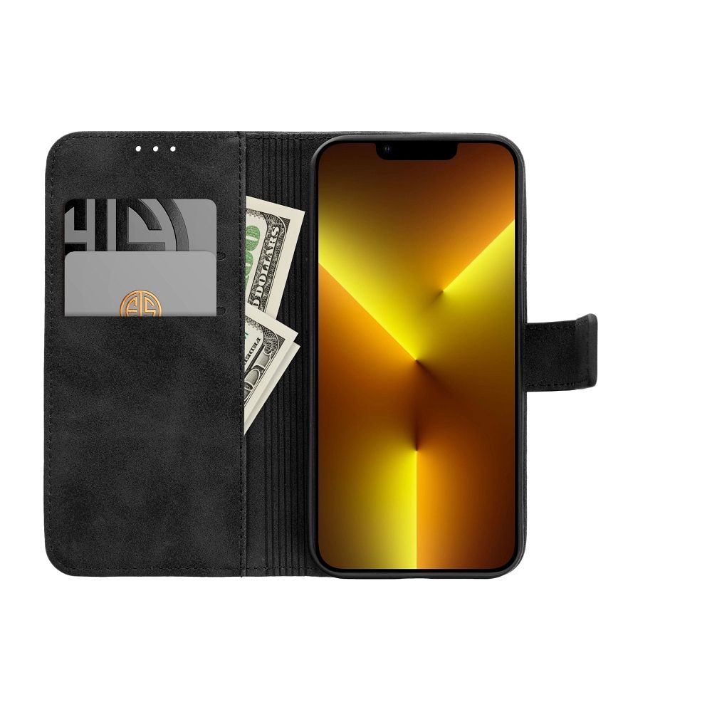Flip pouzdro Coolcase TENDER na mobil Xiaomi Redmi Note 13 5G - Černé