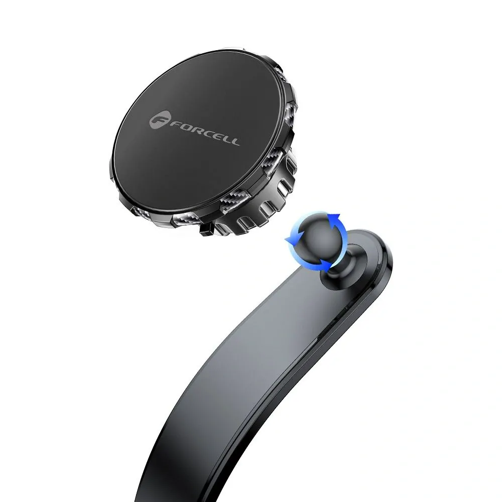 Magnetický držák do auta FORCELL F-Grip MagFlex na sklo / palubní desku / do mřížky pro mobil