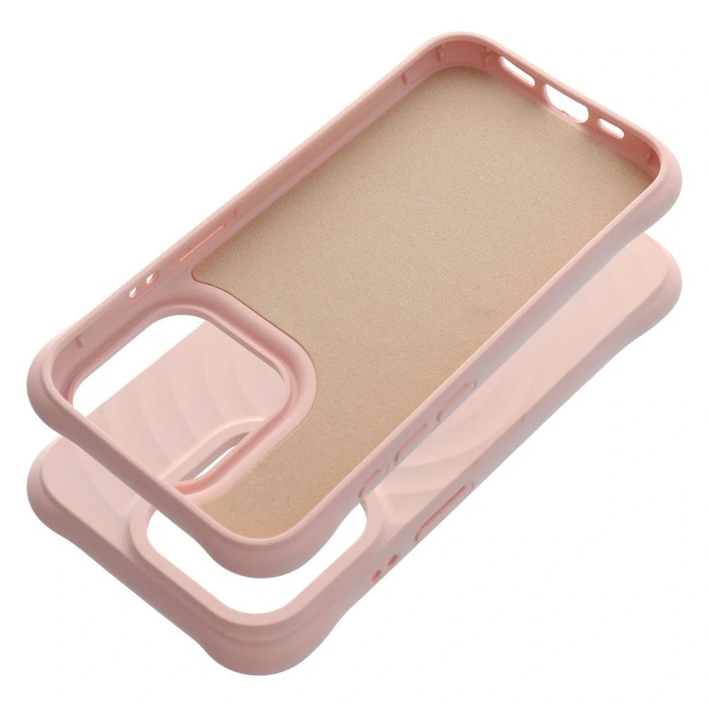 Pouzdro Zephyr Mag Cover - Apple iPhone 14 Pro s podporou MagSafe, pískově růžové