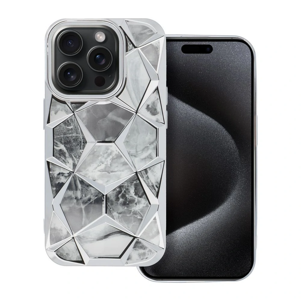 Pouzdro Coolcase TWINKI - Apple iPhone 16 Plus - stříbrné
