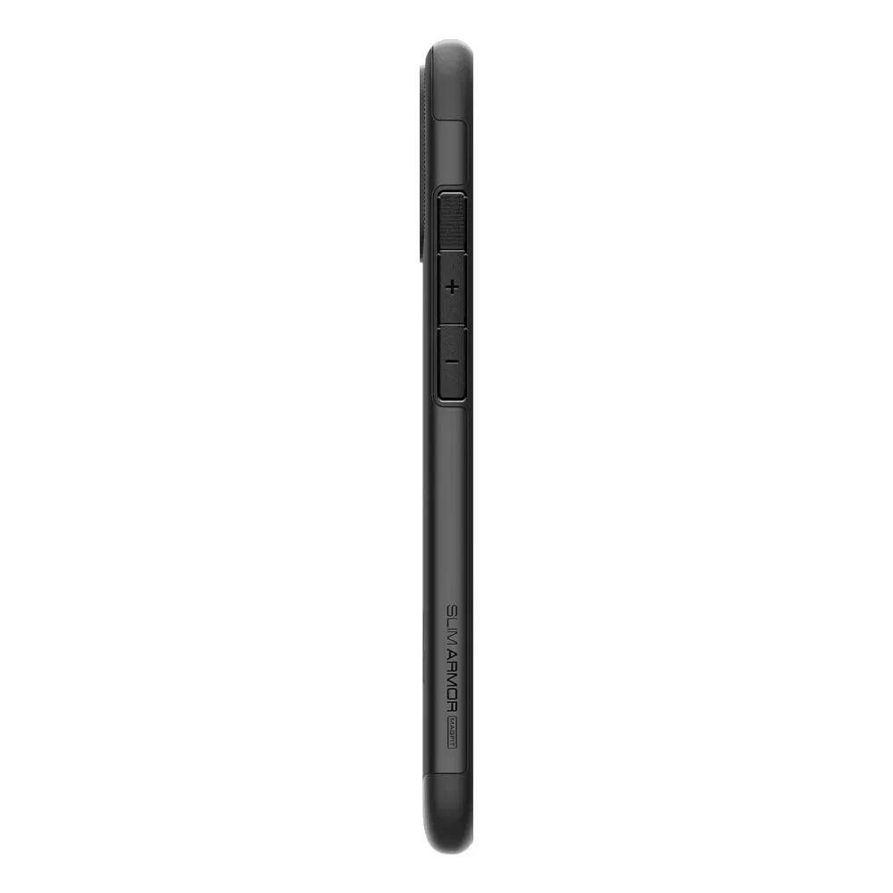 Odolné pouzdro SPIGEN SLIM ARMOR MAG s MagSafe - Apple iPhone 16 - Black se stojánkem
