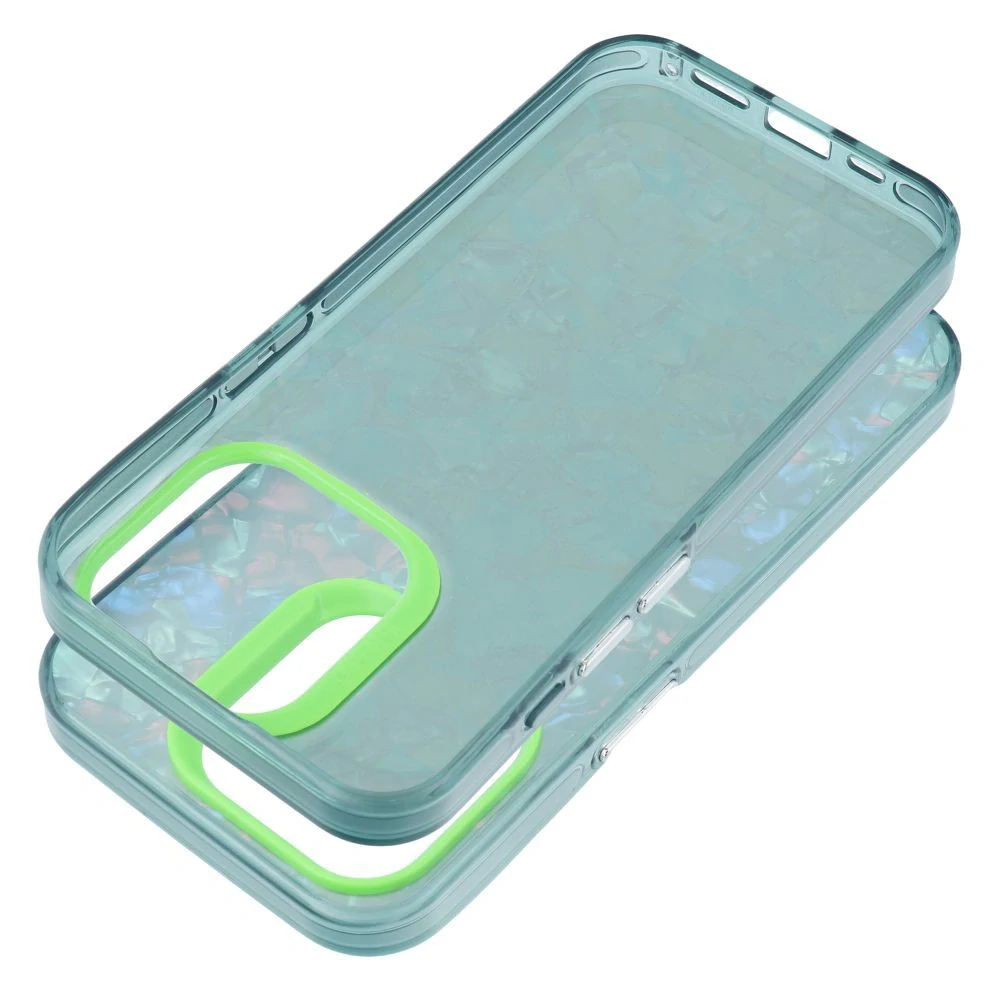 Pouzdro Coolcase TUTTI FRUTTI - Apple iPhone 16 Pro Max - zelené