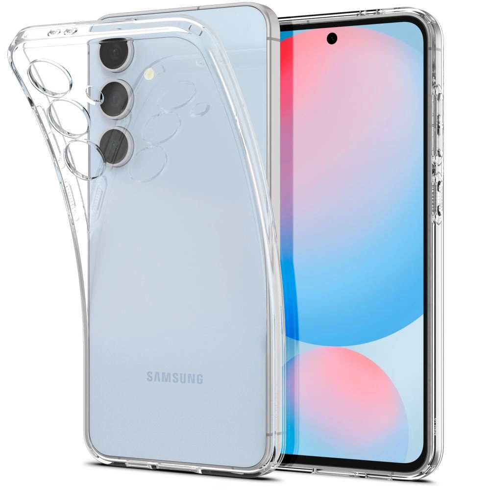 Silikonové pouzdro SPIGEN Liquid na mobil Samsung Galaxy S24 FE - Čiré