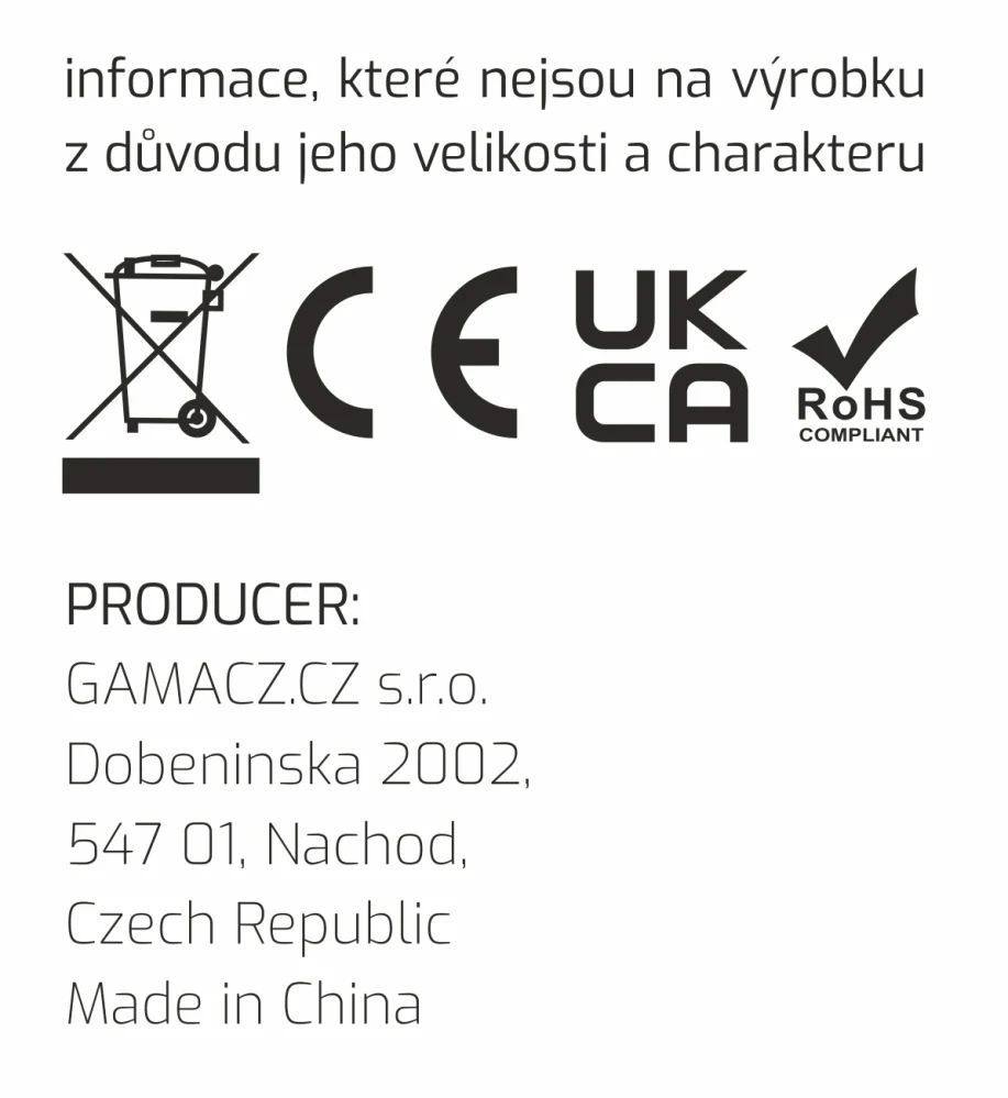Swissten LCD kabel USB-A / USB-C 1 m – 60 W