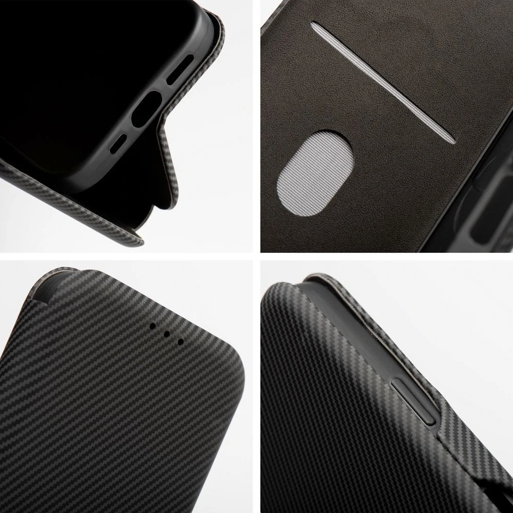 Flip pouzdro FOLIO Side Magnet MOTOROLA Moto G35 5G – černé