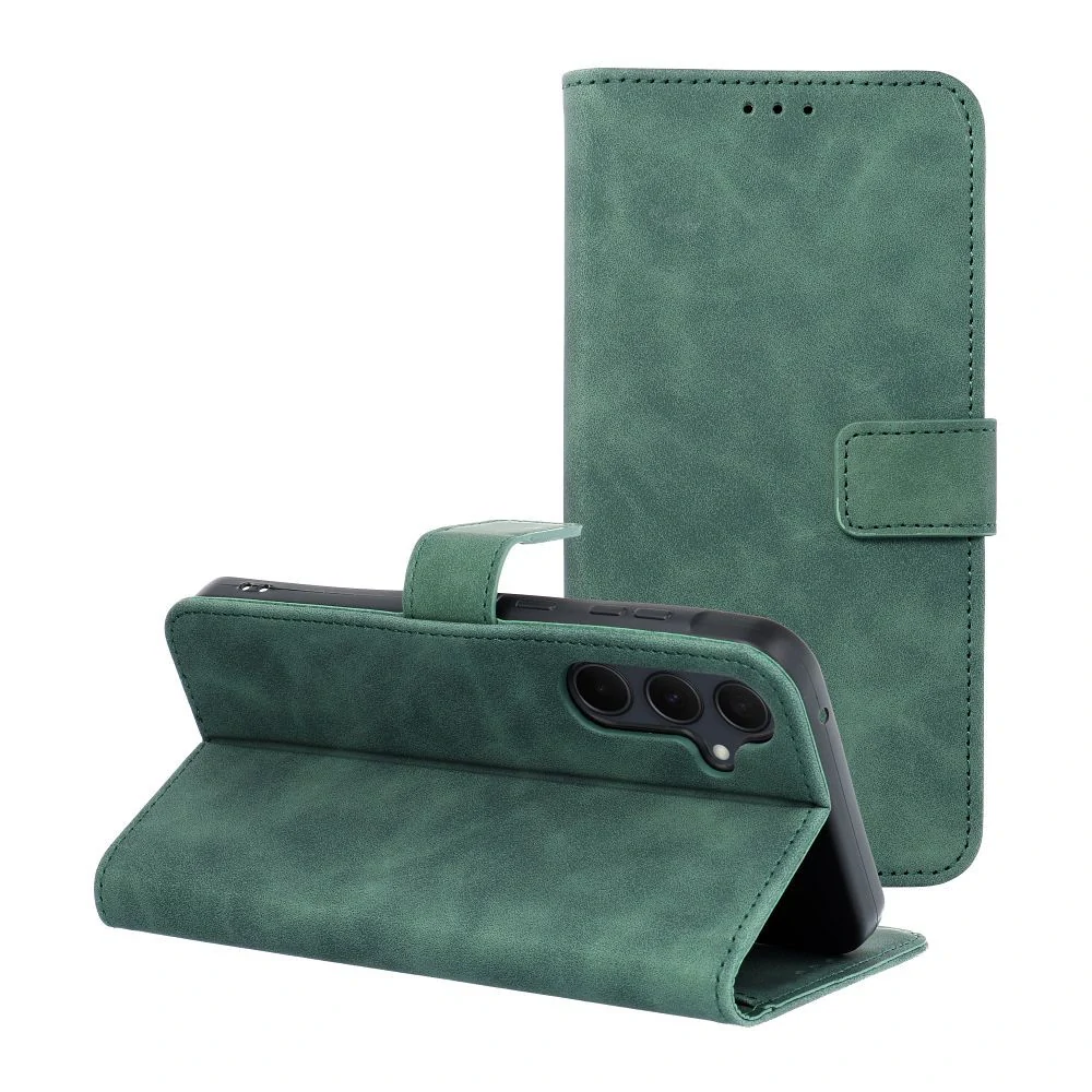 Flip pouzdro TENDER Book – Xiaomi Redmi 14C / Poco C75, zelené