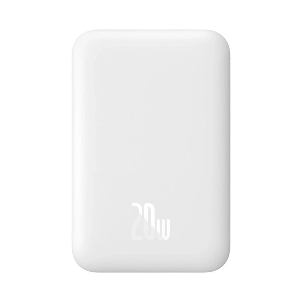 Baseus Magnetic Mini 6000mAh Powerbanka 20W – bílá