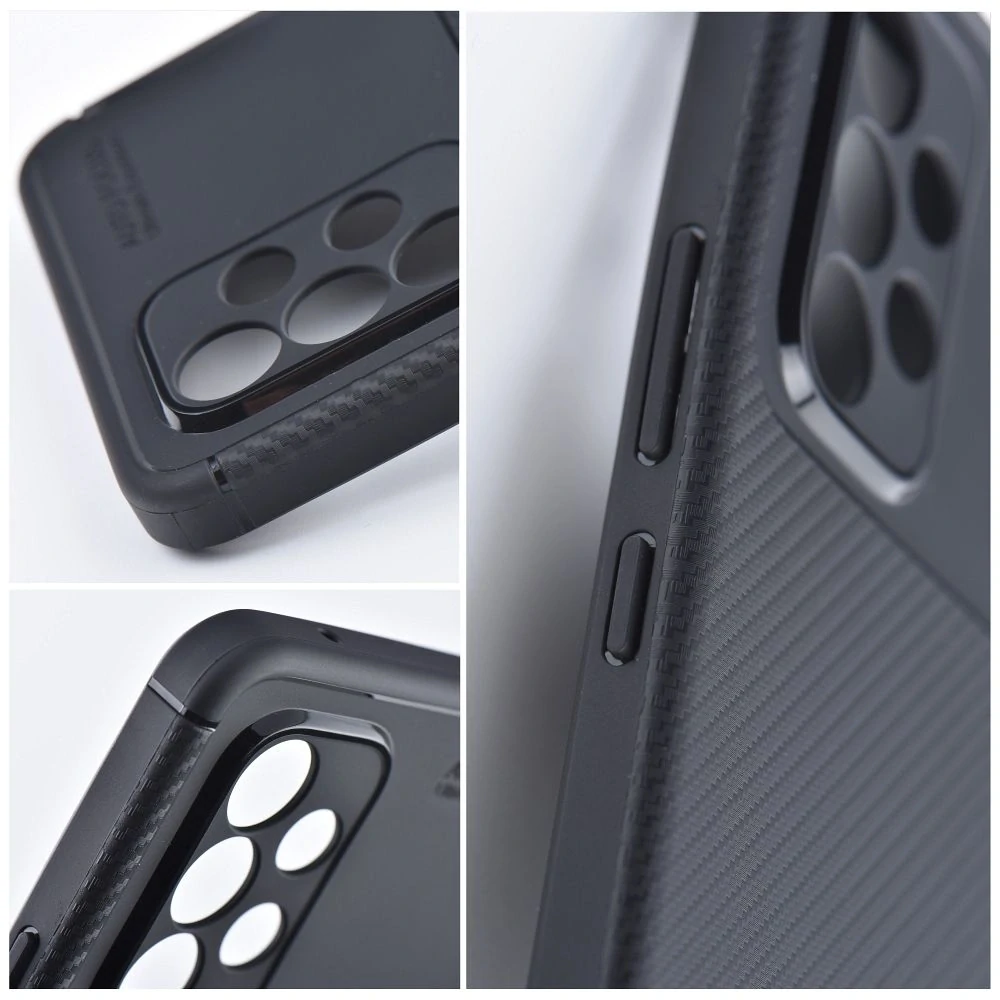 Odolné pouzdro Carbon Premium – Galaxy A26 5G, černé