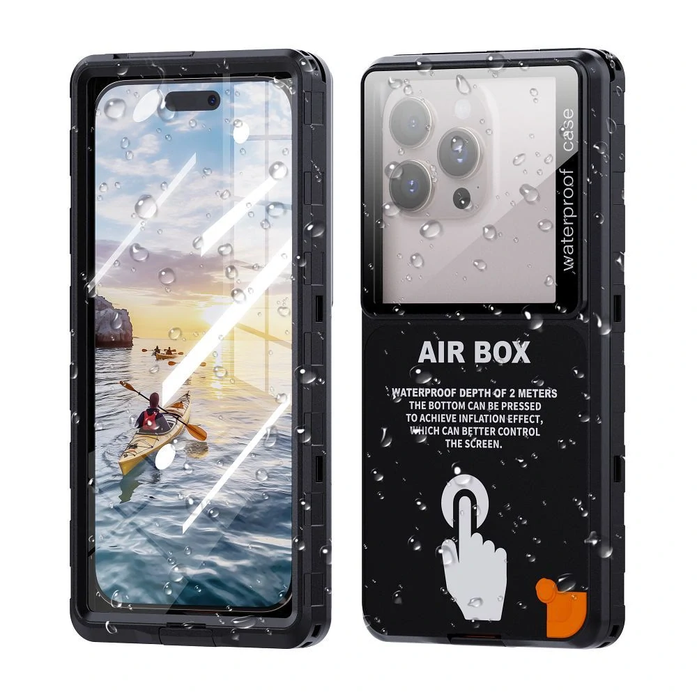 Voděodolné pouzdro SHELLBOX AIRBOX MAX 6.9 – černé