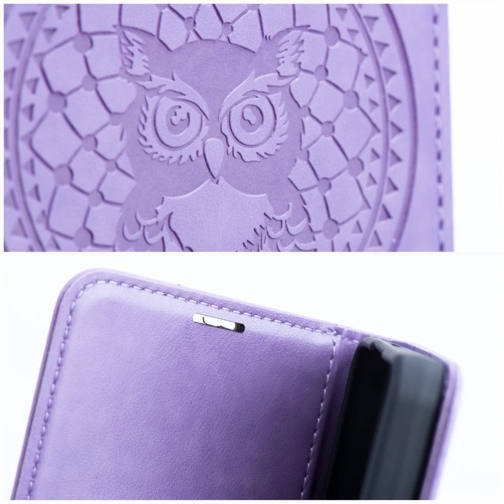 Flip pouzdro MEZZO Book – Galaxy A56 5G, fialový lapač snů