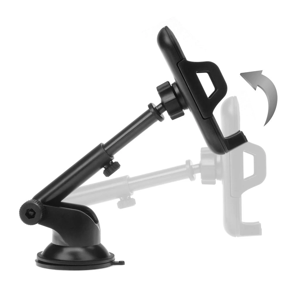 Univerzální držák Forcell F-Grip Carbon s přísavkou na sklo