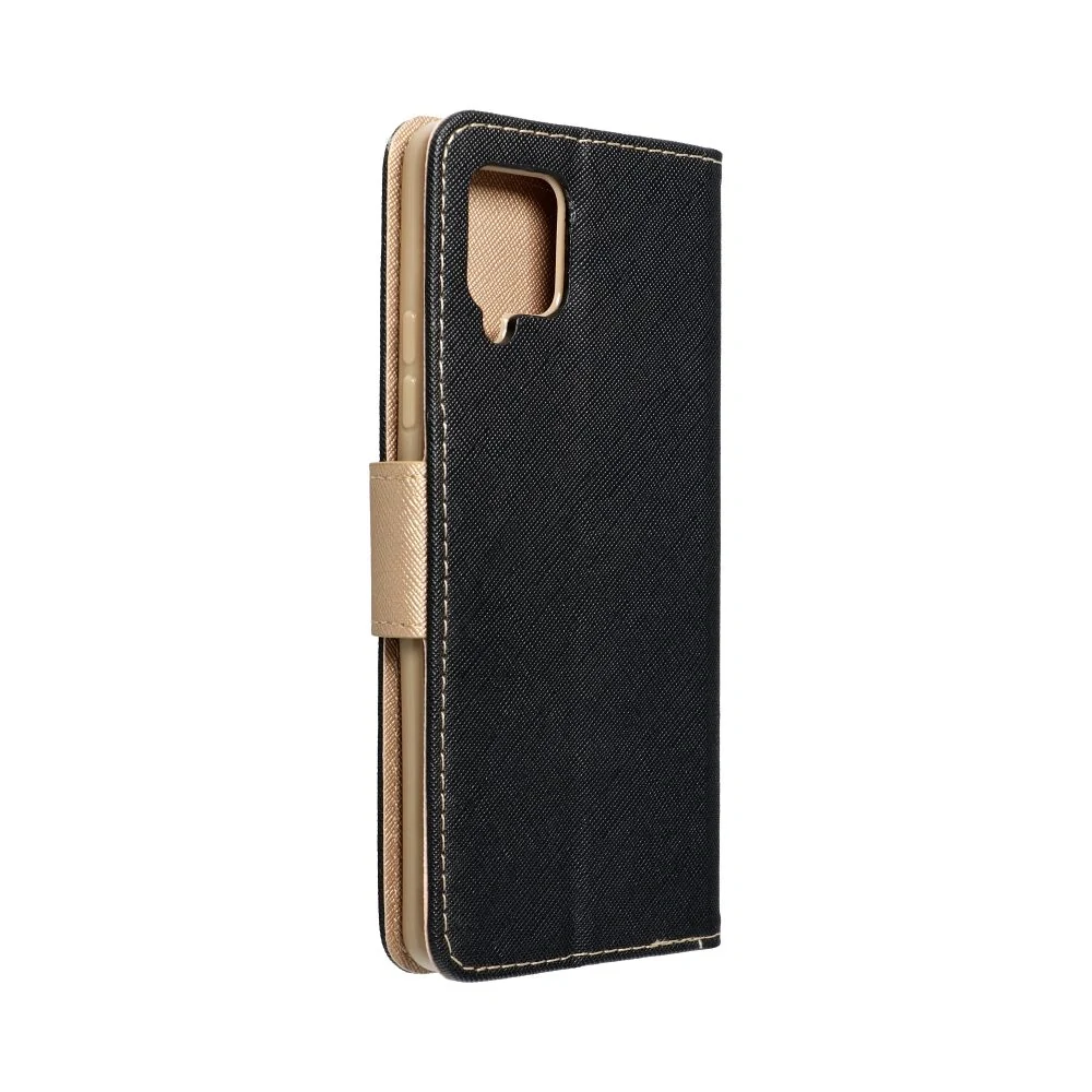 Pouzdro FANCY Book Xiaomi Redmi 14C - černo-zlaté