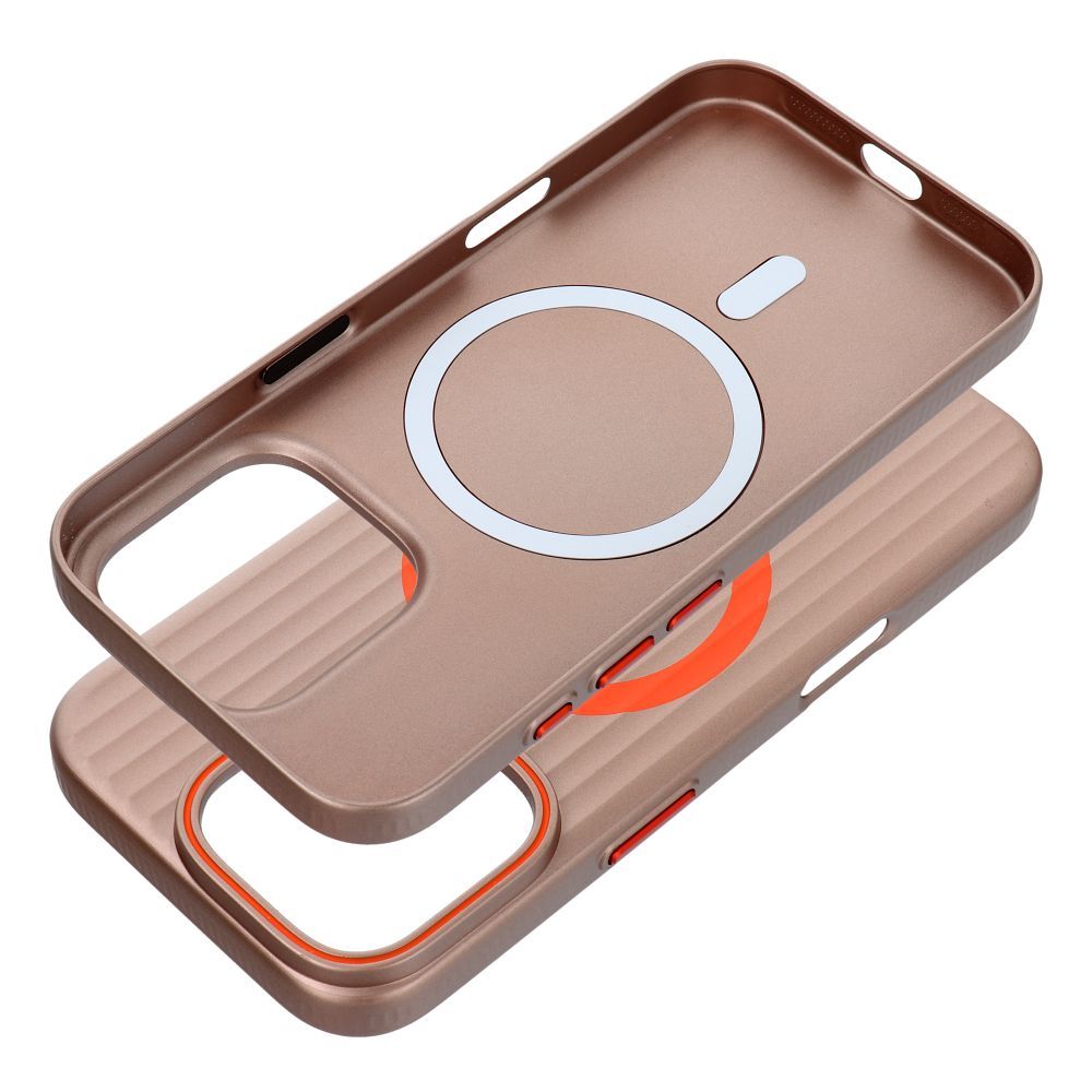 Pouzdro Simply MagSafe iPhone 14 titan pískové