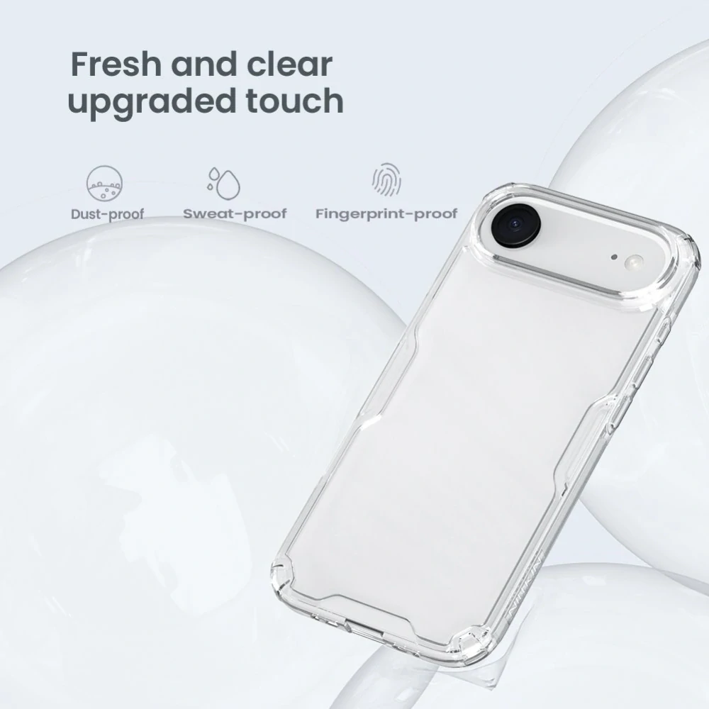 Nillkin Nature TPU PRO iPhone Air  – čirý kryt Black