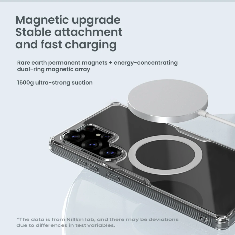 Nillkin Nature TPU PRO Magnetic Galaxy S25 Ultra – čirý kryt