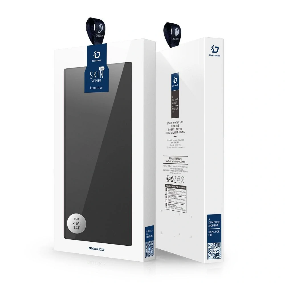 Dux Ducis Skin Pro flip pouzdro Xiaomi 14T - černé