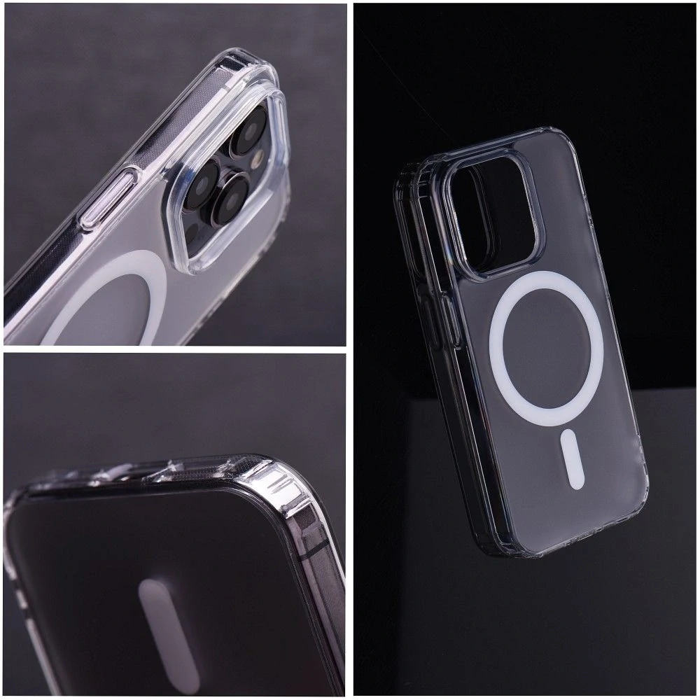 Frost Mag Cover pouzdro iPhone 15 Plus - matné MagSafe
