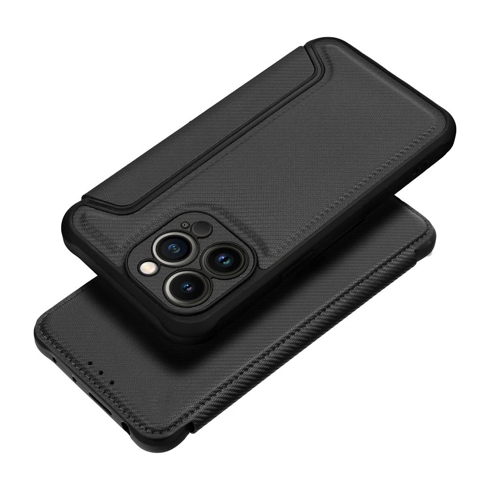 Flipové pouzdro Razor Book – iPhone 7 / 8 / SE 2020 / 2022 černé