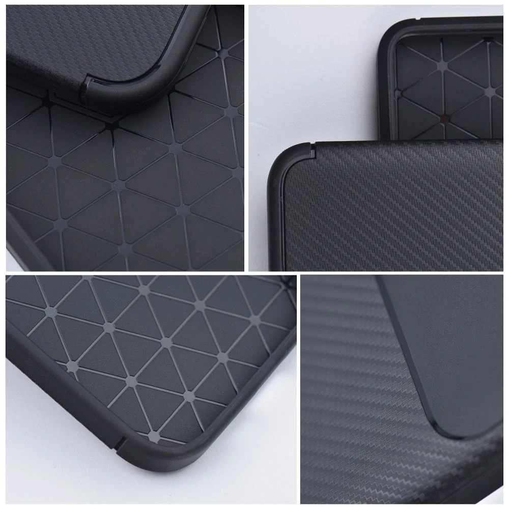 Kryt na mobil Samsung Galaxy A17 Carbon Premium černý