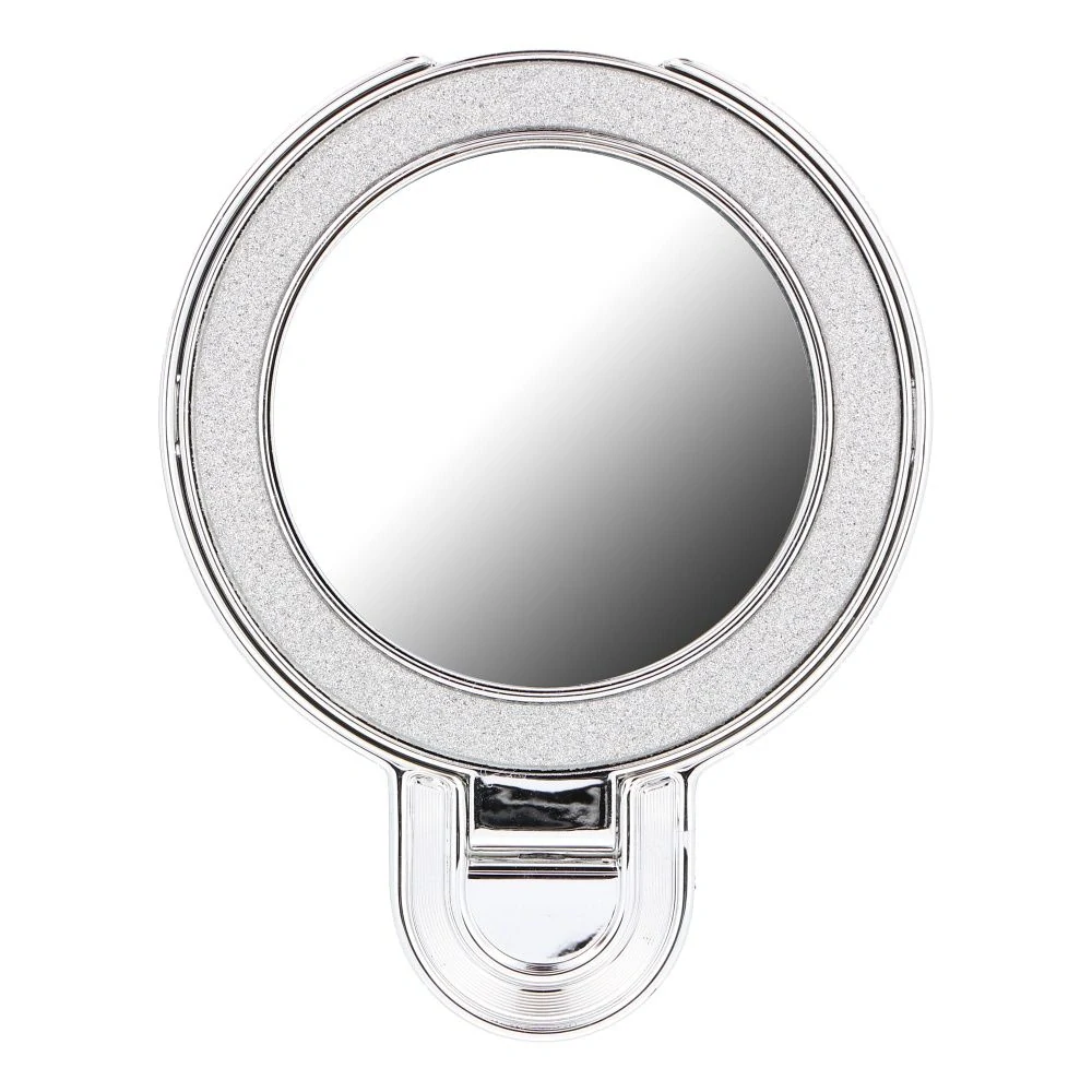 Stojan na telefon CIRCLE MIRROR nalepovací stříbrný