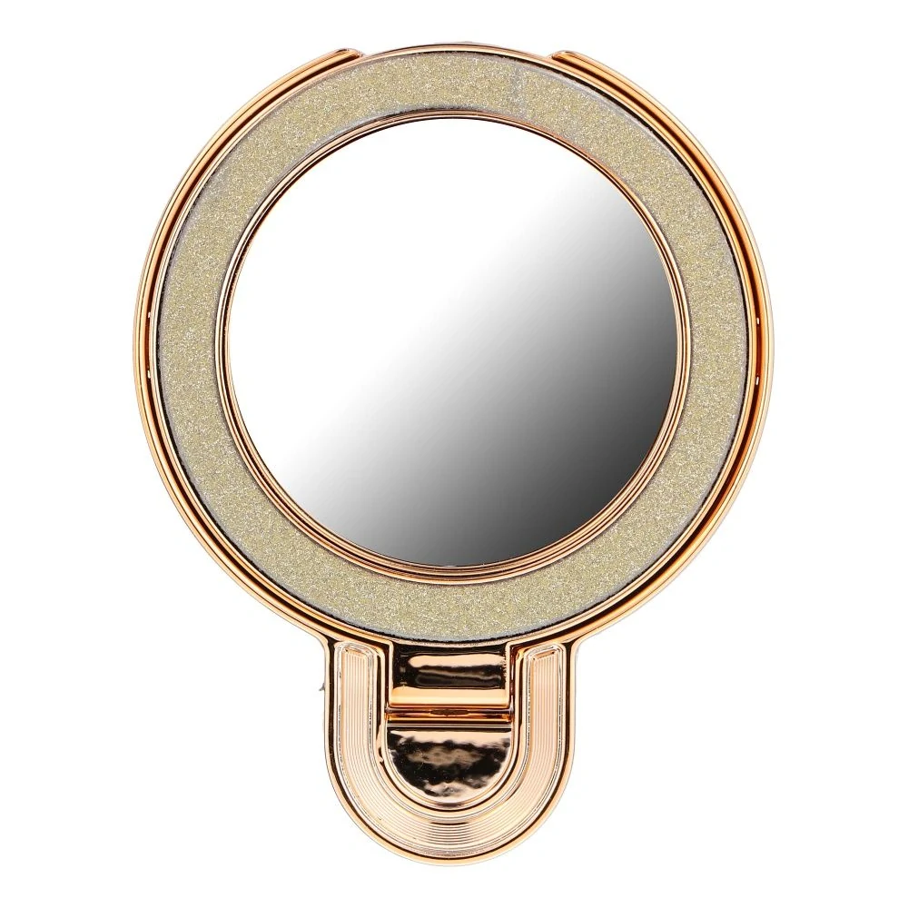 Stojan na telefon CIRCLE MIRROR nalepovací zlatý