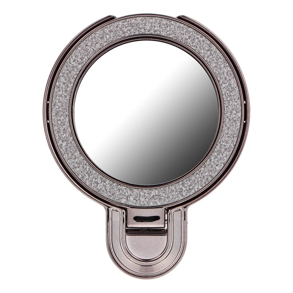 Stojan na telefon CIRCLE MIRROR nalepovací černý