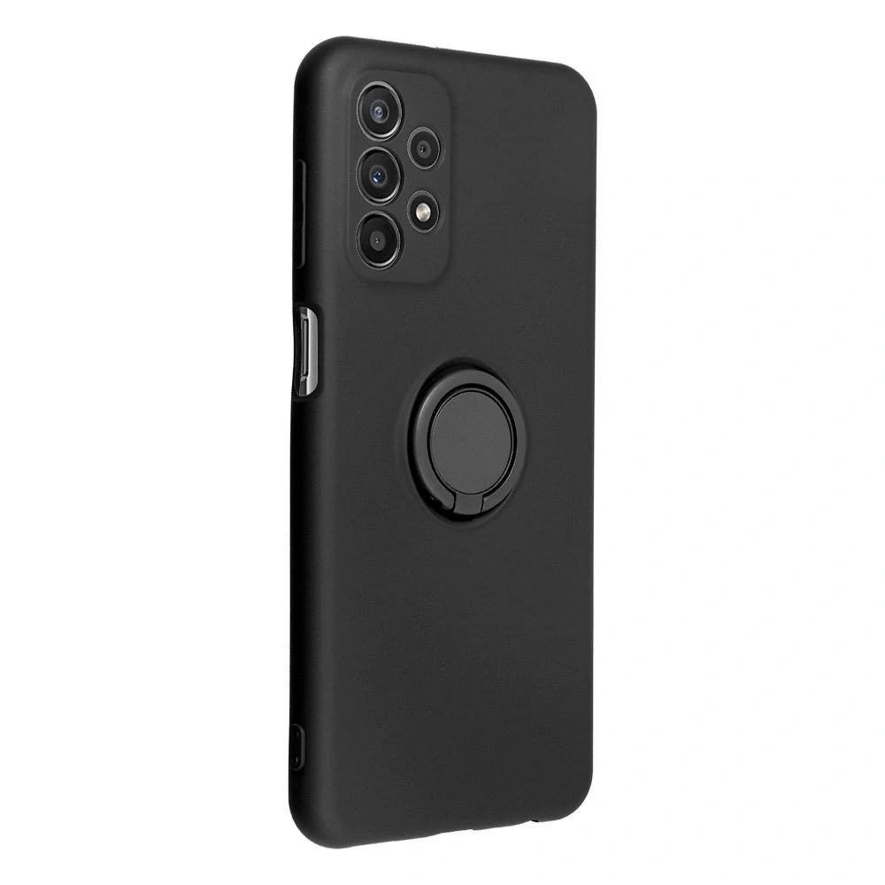 Kryt na mobil iPhone 17 Pro - Silicone Ring černý