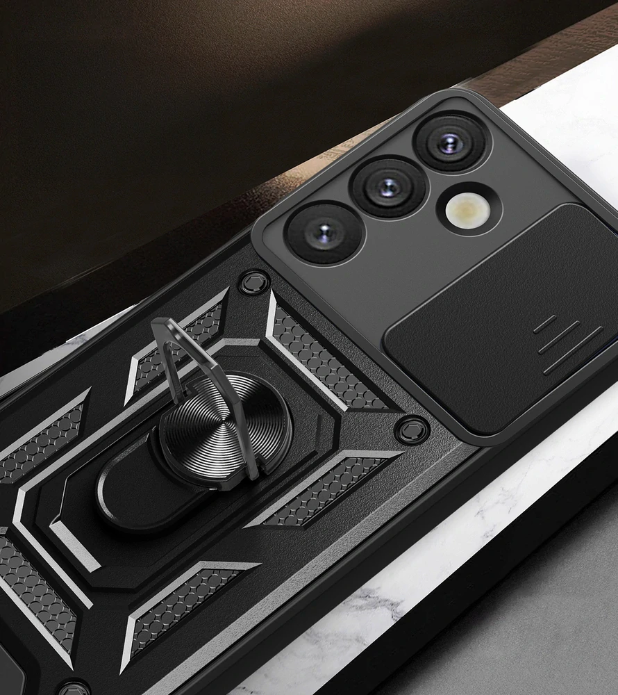 Odolný kryt na mobil Samsung Galaxy S25 Plus - Camshield modrý