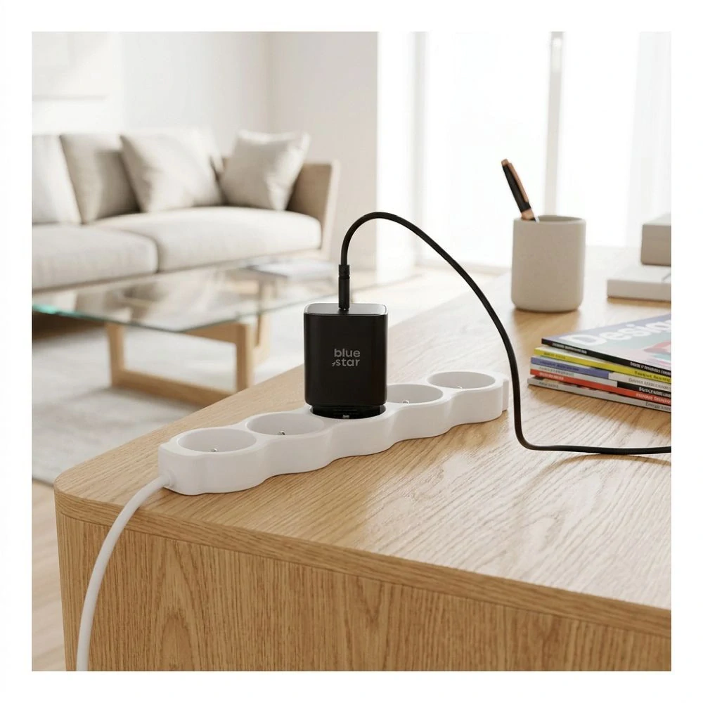 Blue Star nabíječka USB-C iPhone 17 Pro 60W černá (bez kabelu)