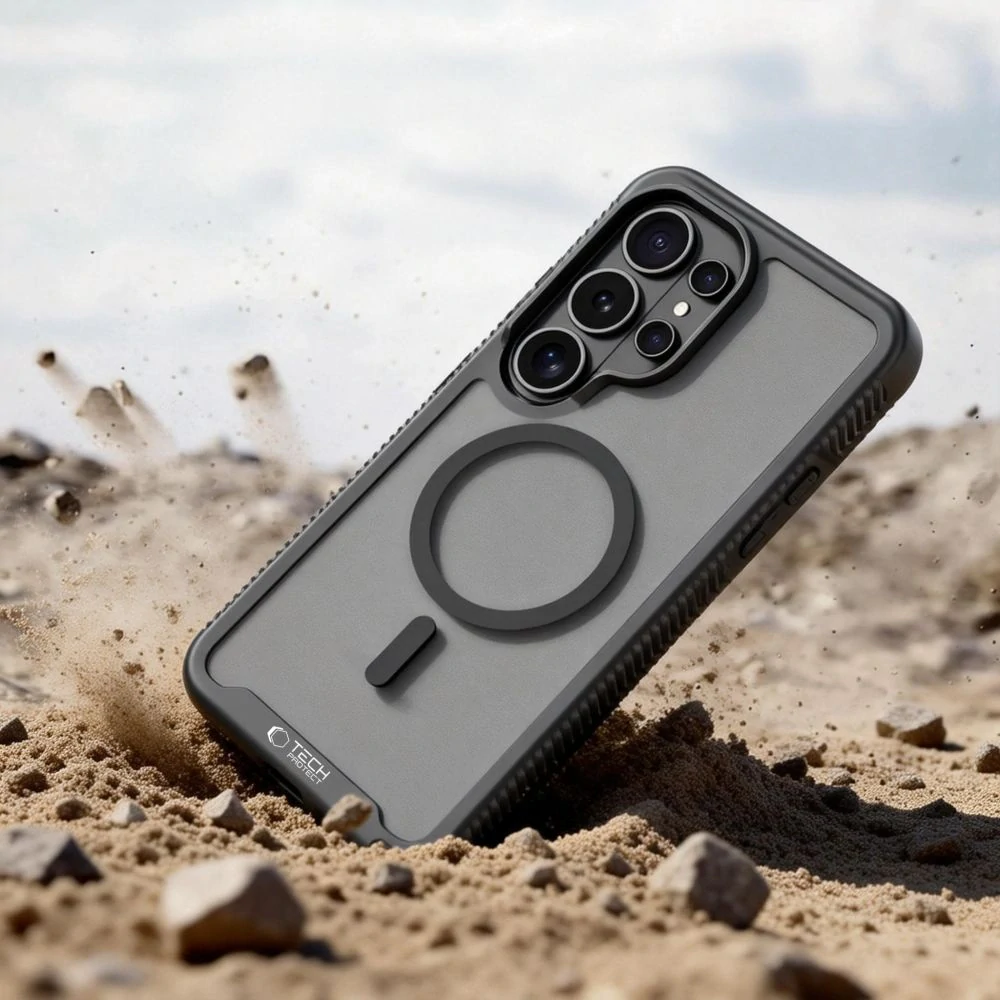 Kryt na mobil Galaxy S26 Ultra Tech-Protect 360 Defense černý