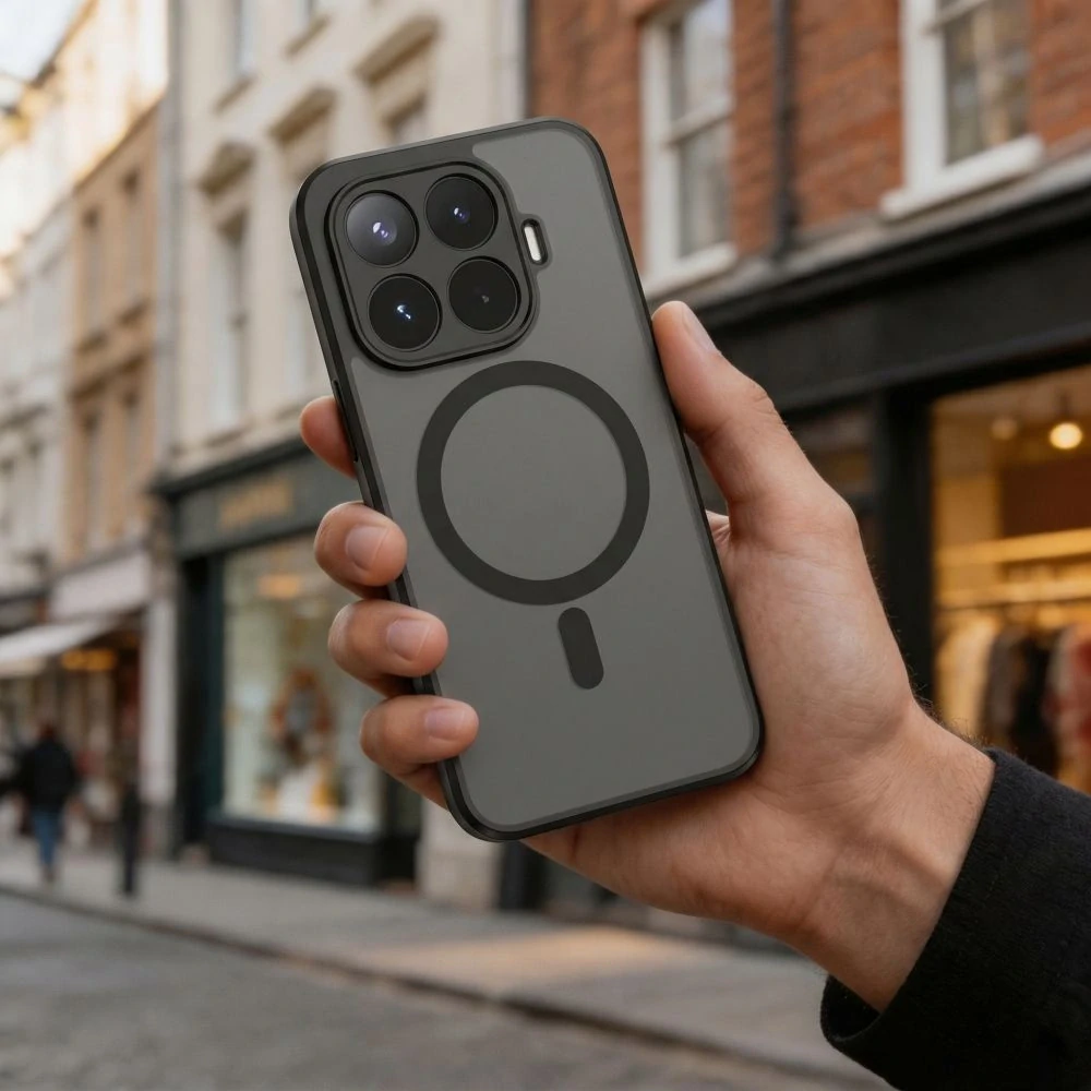 Kryt na mobil Xiaomi 17T Pro Tech-Protect MagMat MagSafe černý