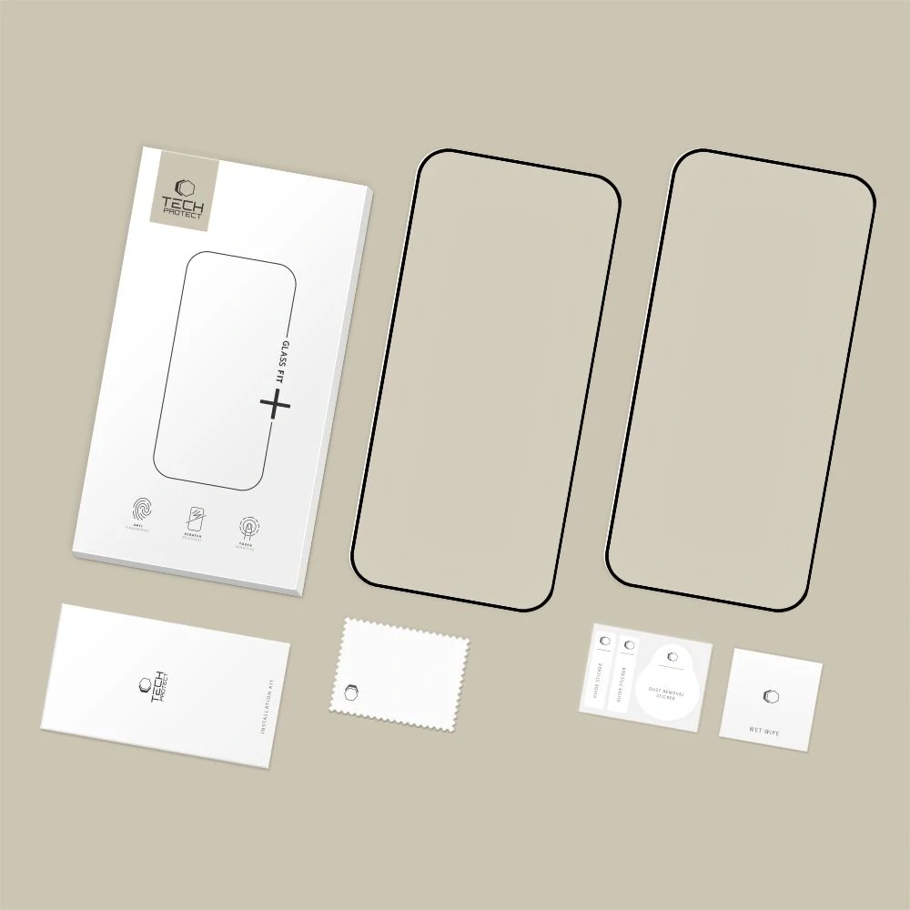 Ochranné tvrzené sklo Xiaomi 17T Pro Tech-Protect Glass Fit+ 2 ks 5906302323463