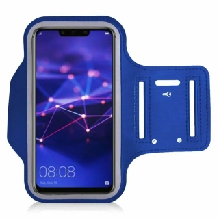 Sportovní pouzdro na ruku na běhání Armband pro mobily do 4,7" Modré