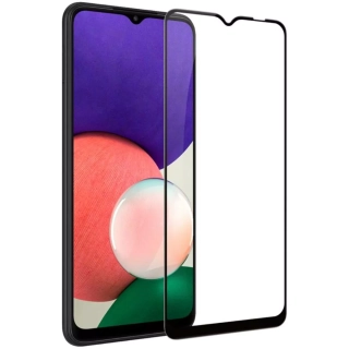 Ochranné sklo Aligátor na celý displej Samsung Galaxy A22 4G černé