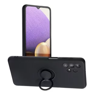 Silikonové pouzdro Forcell RING na mobil Samsung Galaxy A32 5G černé