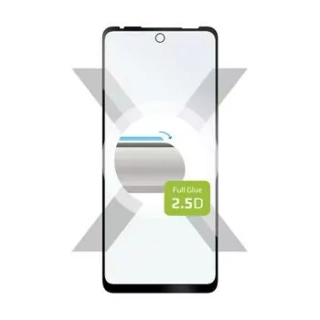 Ochranné tvrzené sklo Fixed pro Motorola Moto G60 na celý displej, černé 8591680181704